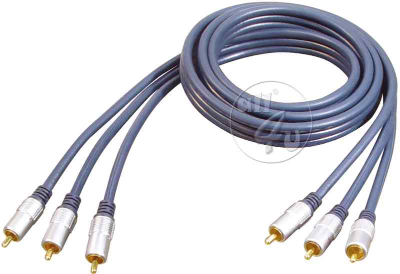 Cinch RGB Video High-End Kabel - 1,50m