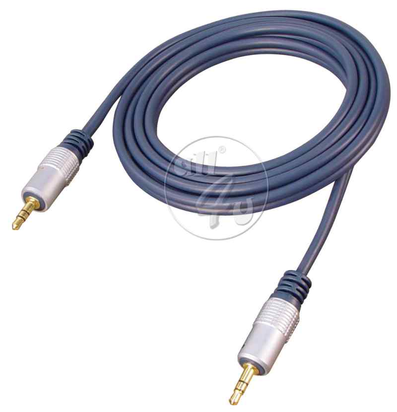 Audio Stereo Klinken High-End Kabel - 5,00m