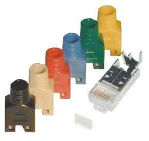 Hirose RJ45 Stecker Cat 5e - blau -