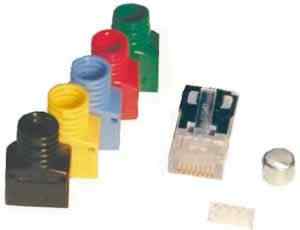 Stewart RJ45 Stecker Cat 5e - grün -