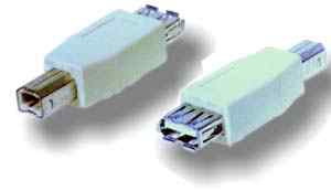 USB 2.0 Adapter - A Buchse an B Stecker -