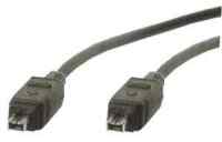 Firewire Kabel 4P/4P - schwarz - 3,00m