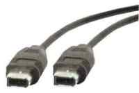 Firewire Kabel 6P/6P - schwarz - 3,00m