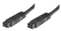 Firewire Kabel 9P/9P - schwarz - 1,80m