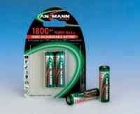 Ansmann NiMH Akku ‘‘ AA ‘‘ - 1800mAh