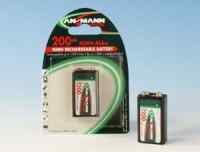 Ansmann NiMH Akku ‘‘ 9V Block ‘‘ - 200mAh